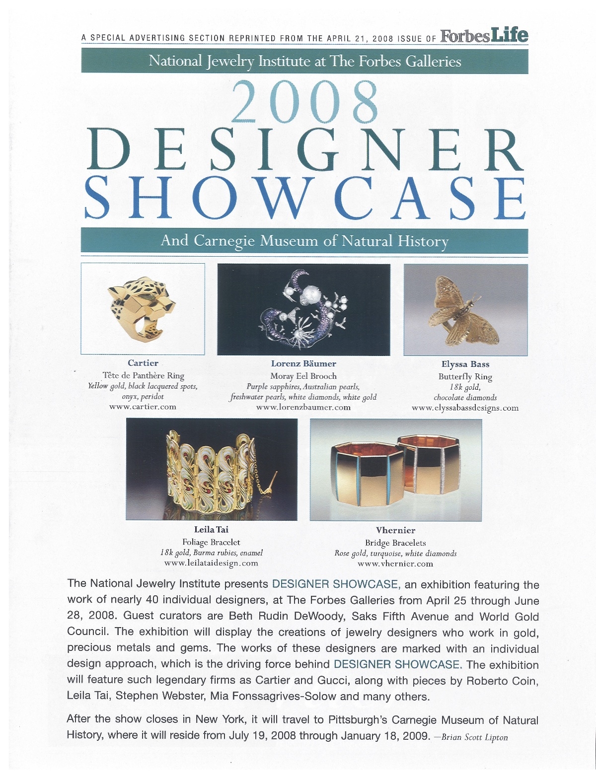 NIJI Forbes Gallery Designer Showcase 2008