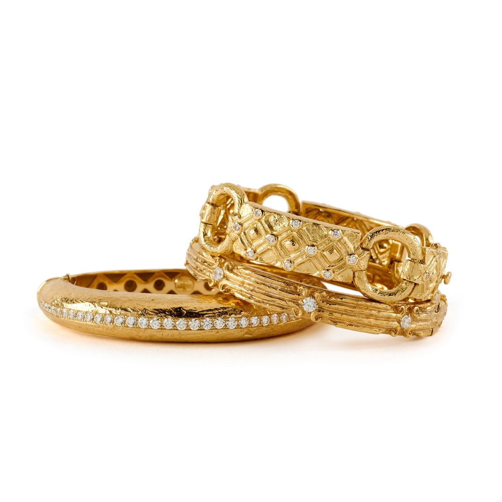 "Dots and Diamonds" Bangles with Diamonds B-1316,_B-1247_B-1320.jpg