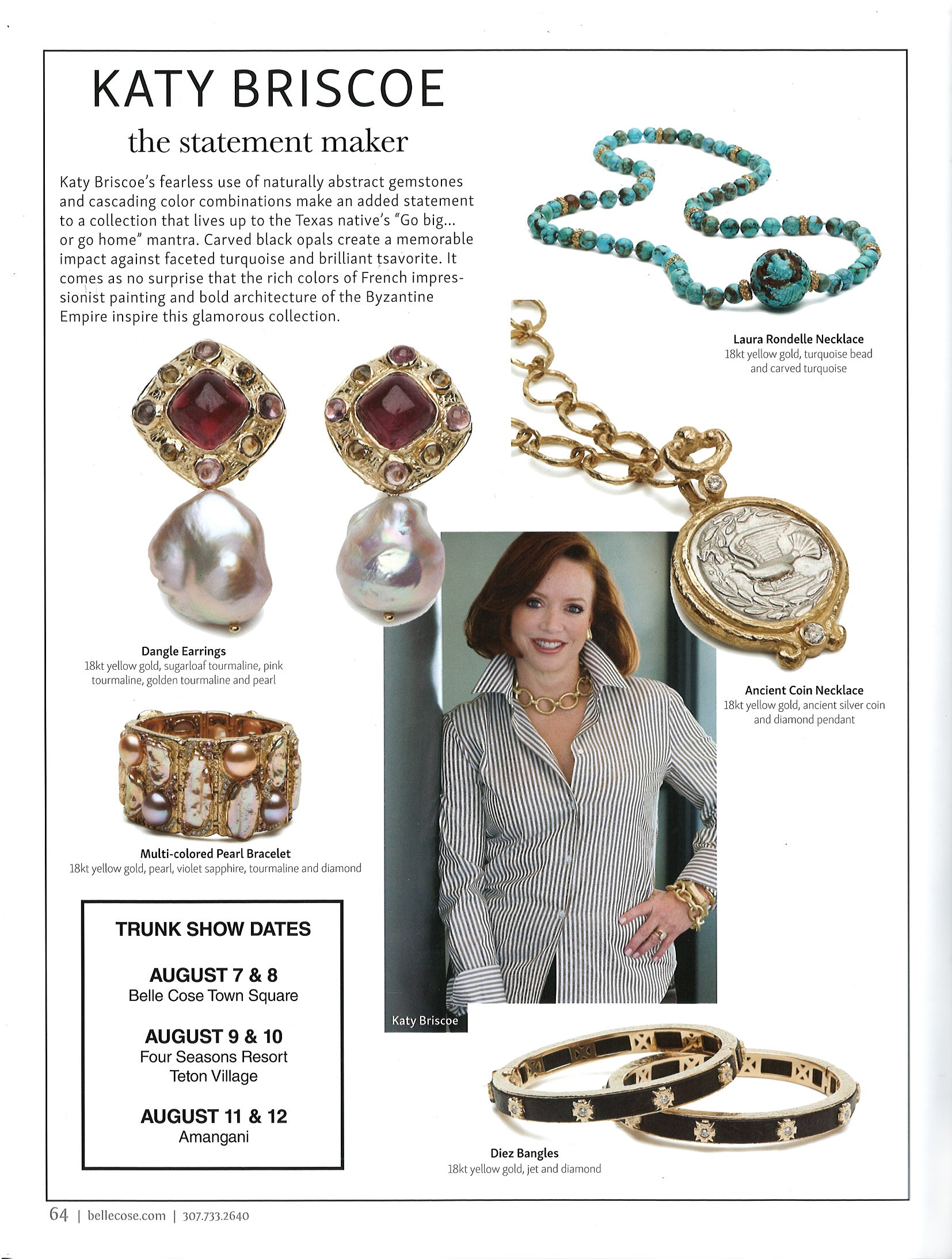 Laura jackson jewelry top