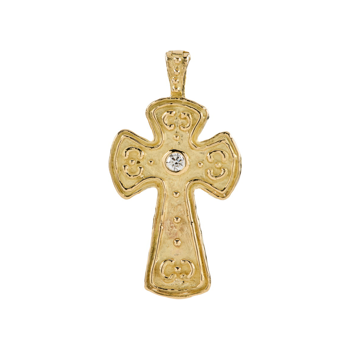 Medium “Lyon’s” Cross with Diamond