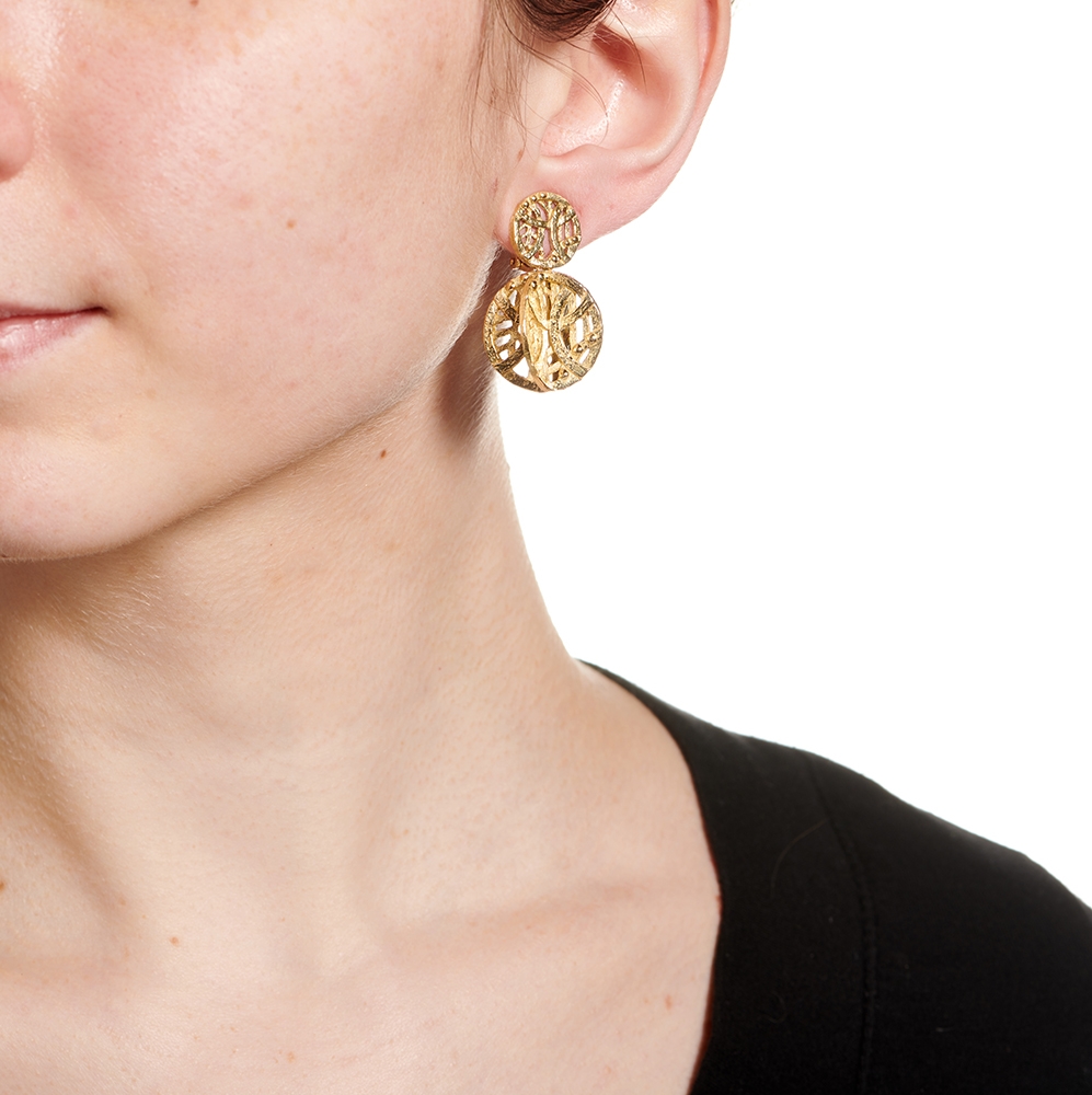 Vanderbilt Short Dangle Earrings E-1464_on_model.jpg