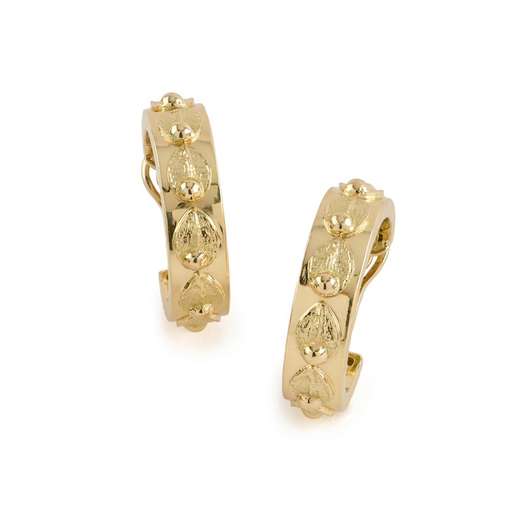 Medium "Woodlands" Loop Earrings