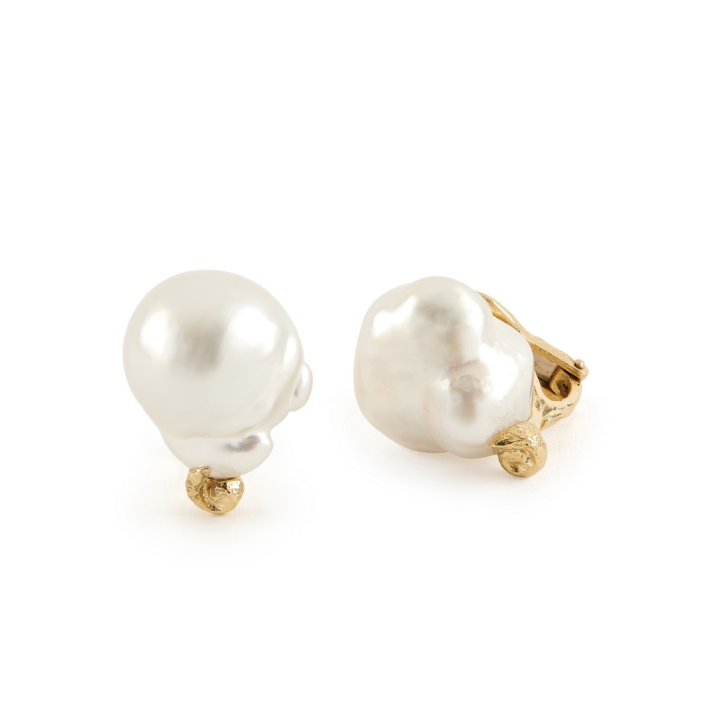 South Sea Pearl with "Spiral" Earrings