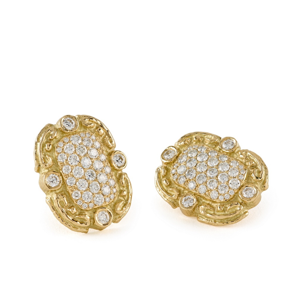 Large Light "Coskey's Column" Earrings with Pave Diamonds E-1804-17412,_Large_Light_“Coskey’s_Column”_Earrings1.jpg