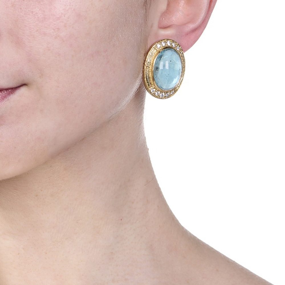 Cabochon Aquamarine Earrings with Diamonds E-1847_on_model_(m).jpg