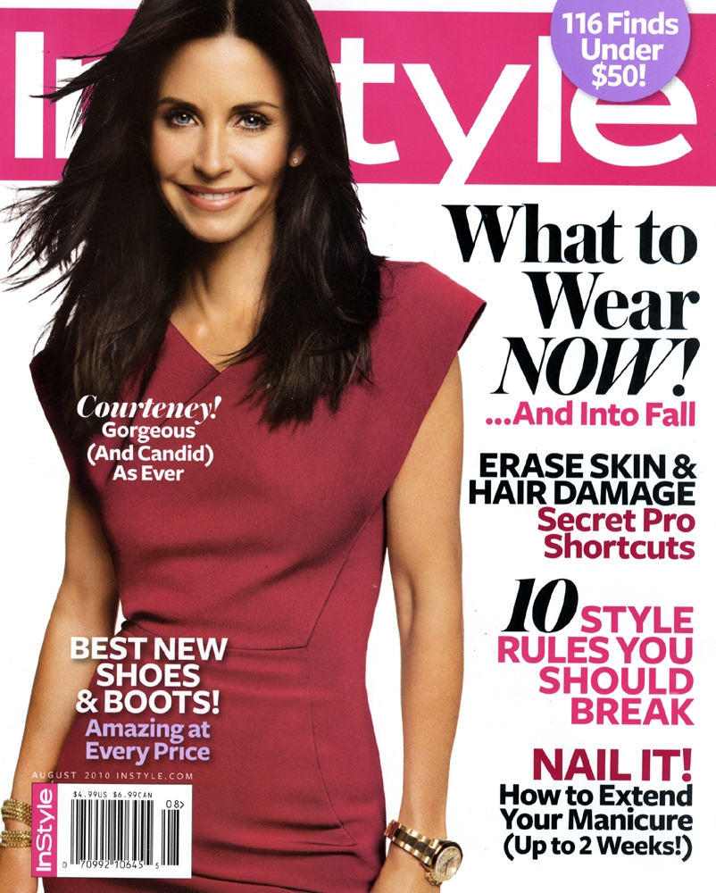InStyle Magazine August 2010