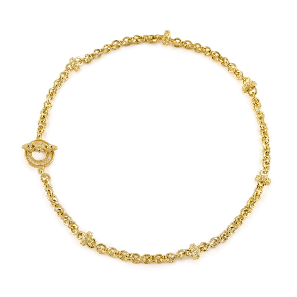 5mm Link Necklace with 