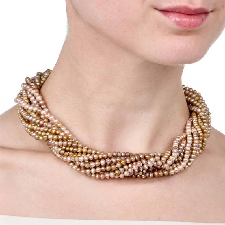 Freshwater Multicolor Natural Pearl Toursade with XXL "Chinati" Clasps N-2468-17369_on_model_alt__(m)1.jpg