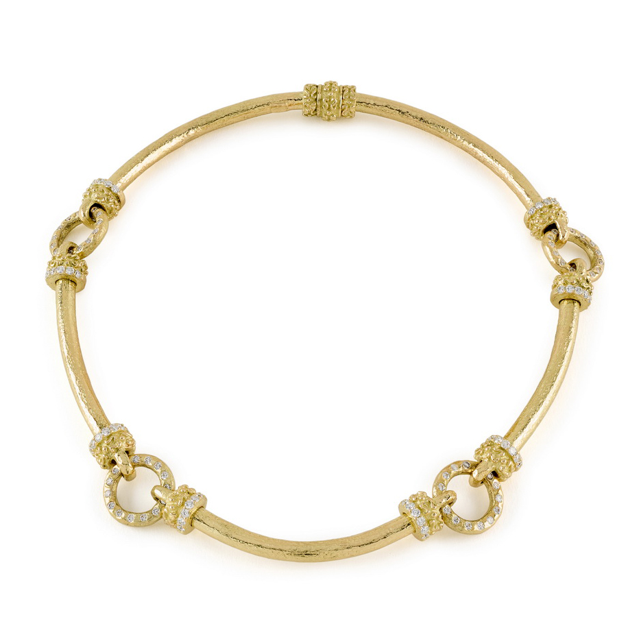 Diamond "Laura Circles" Necklace