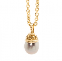 South Sea Pearl with Laura Cap