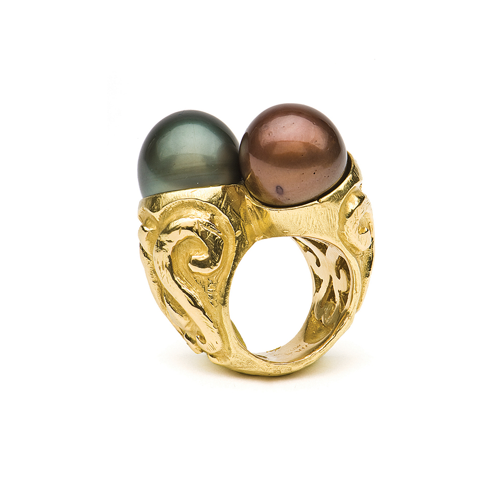 Tahitian Pearl "Laura" Ring