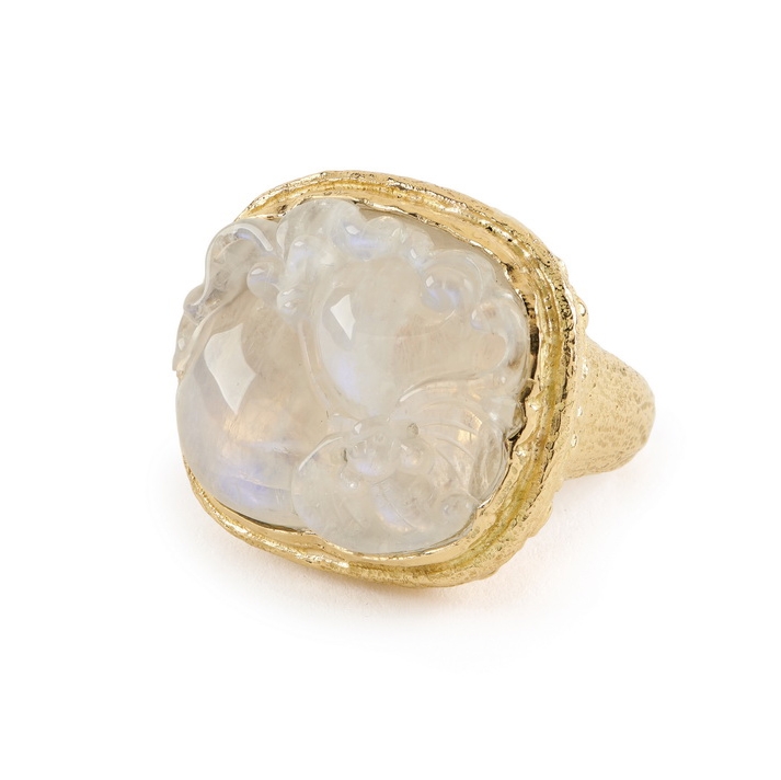 Carved Moonstone & Diamond Ring R-1677-16235,_Carved_Rainbow_Moonstone_Dia_Ring1.jpg
