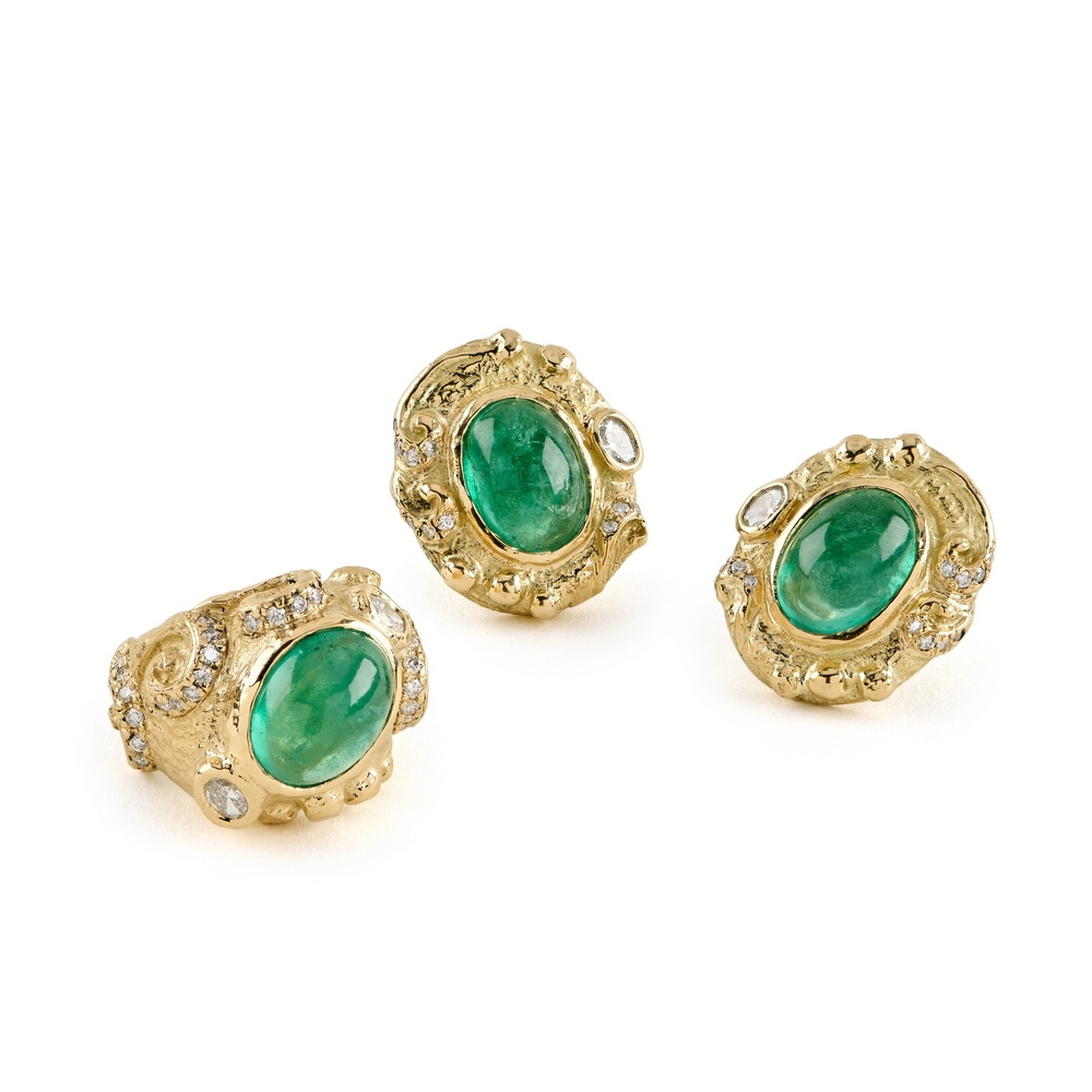 Diamond and Cabochon Emerald Ring R-1748-17320_E-1880-17320,_Dias_Cabochon_Emerald_Ring_Earrings2.jpg